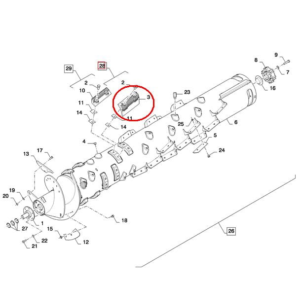 ФЛАГИ (НАБОР ИЗ 2 ШТ.) RH NEW HOLLAND 86503256