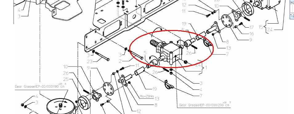 КОНЕЧНАЯ ПЕРЕДАЧА DSM, RSM 4064778 -A148755130 - A148676430