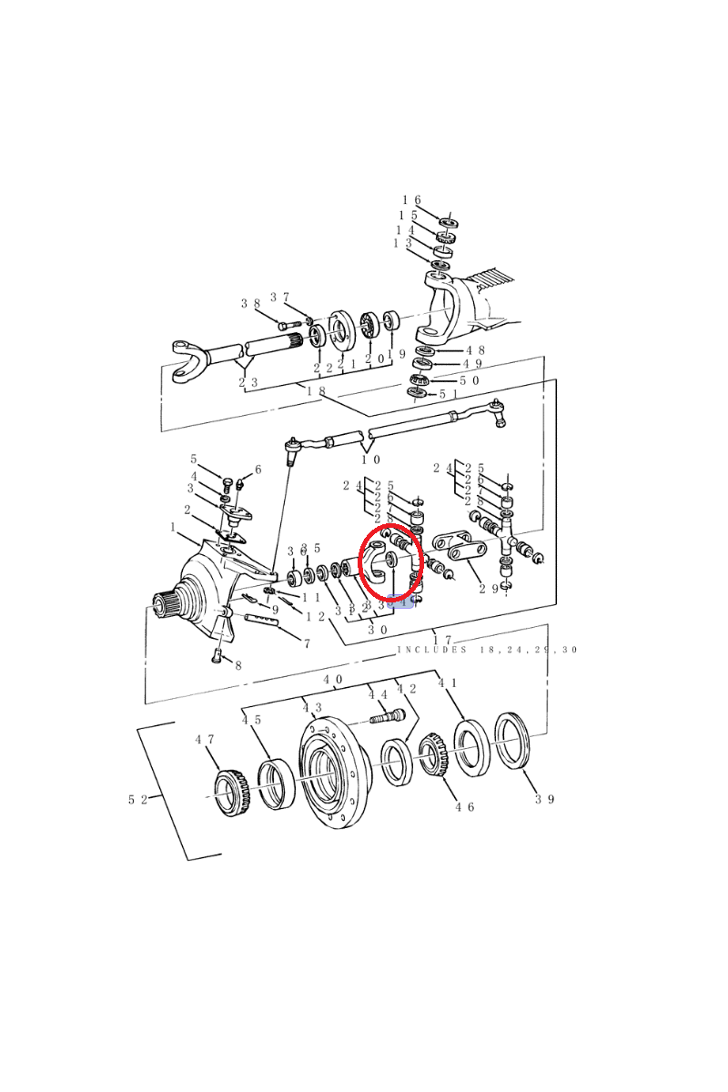 ПРОКЛАДКА NEW HOLLAND CASE CNH 80128406 - 128406 - DANA070HH162