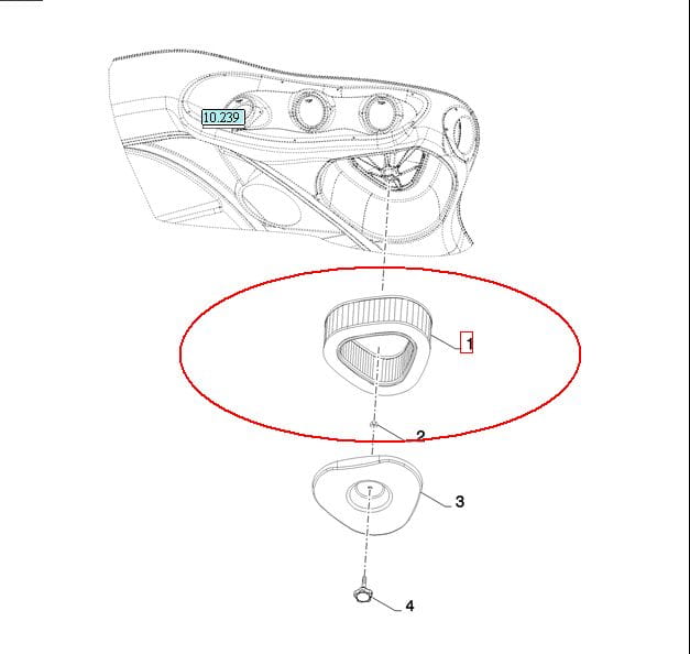 ФИЛЬТР КАБИННЫЙ NEW HOLLAND CASE 84807659 - 87558895