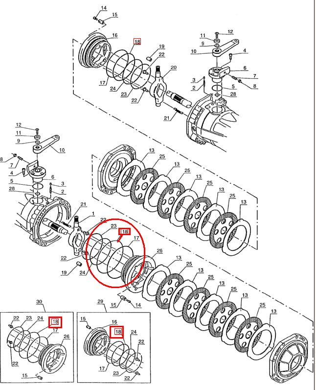 Уплотнительное кольцо тормоза New Holland 85807009