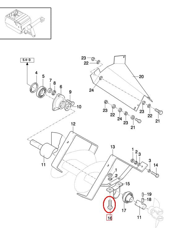 ВИНТ - РАЗРЯДНЫЙ ПРЕДОХРАНИТЕЛЬ NEW HOLLAND CASE 89819398 - 9819398