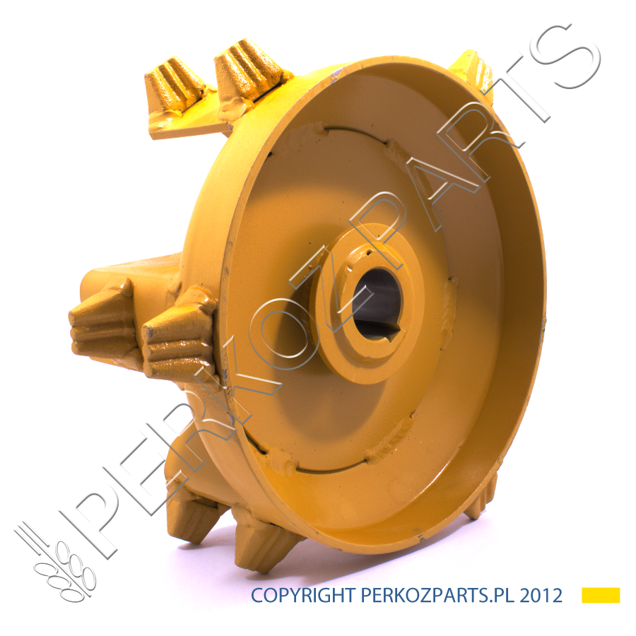 РЕЗЬБОВЫЙ БАРАБАН ПРАВЫЙ КОНВЕЙЕРА NEW HOLLAND CASE 84607287 - 89509686 - 87495025