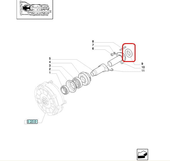 УПЛОТНИТЕЛЬ ТРАНСМИССИИ NEW HOLLAND CASE 5144380