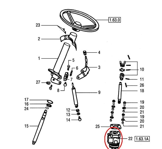 КОРПУС ORBITROL NEW HOLLAND 84174795 - 5094306 - 5164616 - 48060017