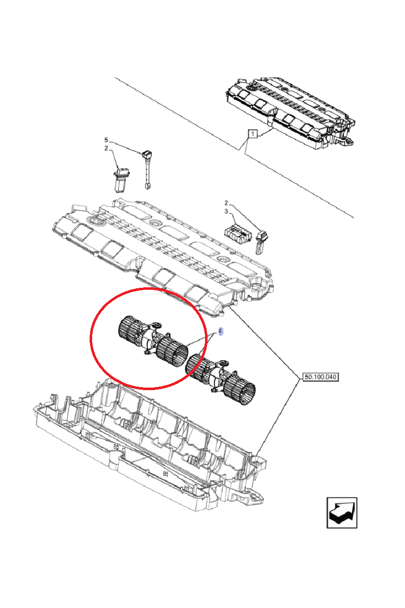 ЭЛЕКТРОВЕНТИЛЯТОР NEW HOLLAND CNH 47852858