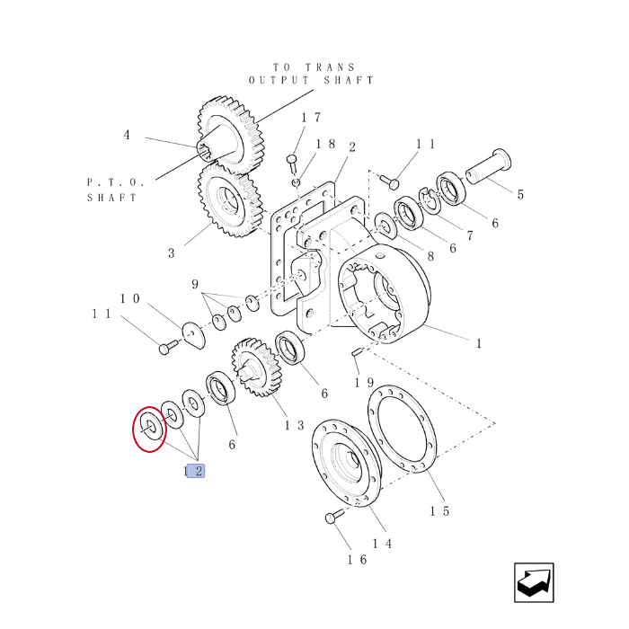 ШАЙБА NEW HOLLAND 80644318 - 644318