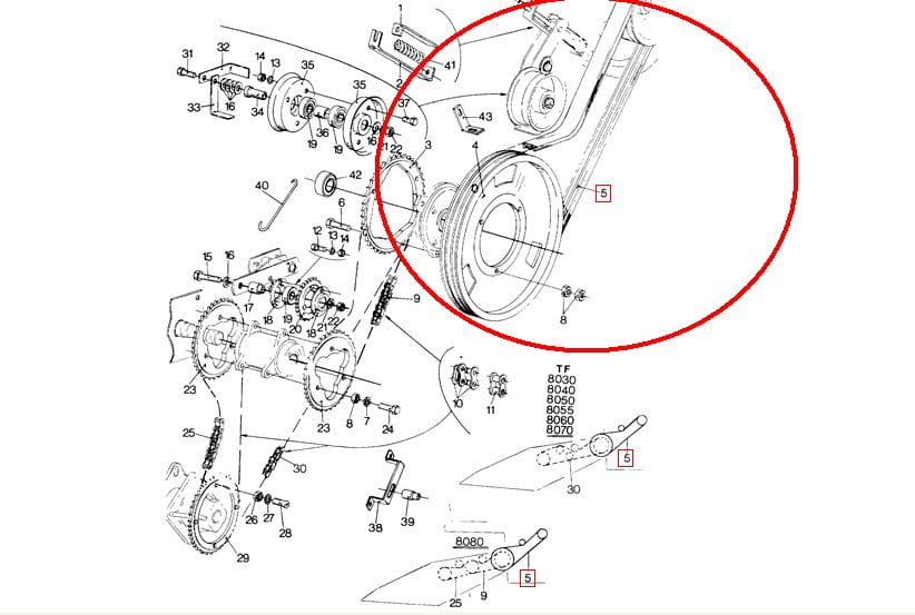 РЕМЕНЬ ПРИВОДА ЖАТКИ 3HB NEW HOLLAND CASE 84817632