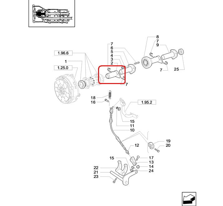 ВЫЖИМНЫЙ ПОДШИПНИК СКОЛЬЗЯЩАЯ ВТУЛКА NEW HOLLAND CASE 5167167