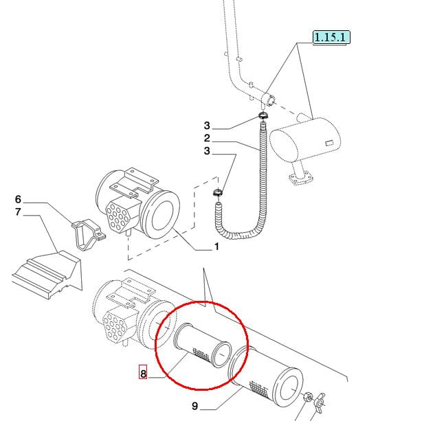 ФИЛЬТР ВНУТРЕННИЙ ВОЗДУШНЫЙ NEW HOLLAND CASE 82034441 - 82008607