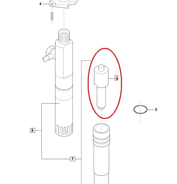 ФОРСУНКА NEW HOLLAND CASE 99469341