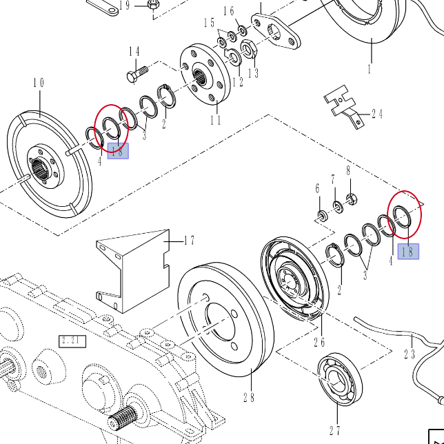 ПРОКЛАДКА NEW HOLLAND 84058023