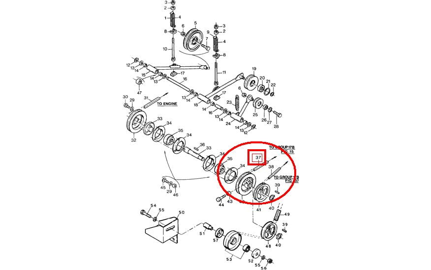 Клиновой ремень привода вентилятора NEW HOLLAND CASE 89818704 - 9818704 - 534310R1