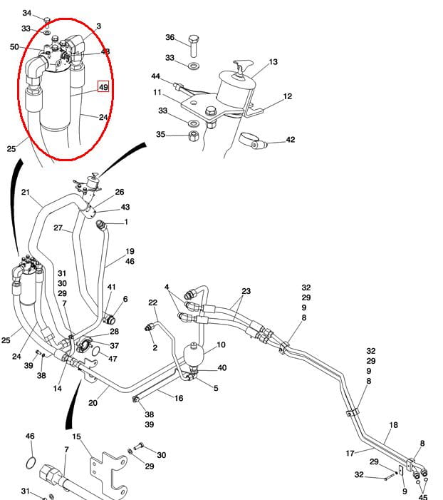 ФИЛЬТР ТРАНСМИССИИ NEW HOLLAND CASE 84255607 - 47833564