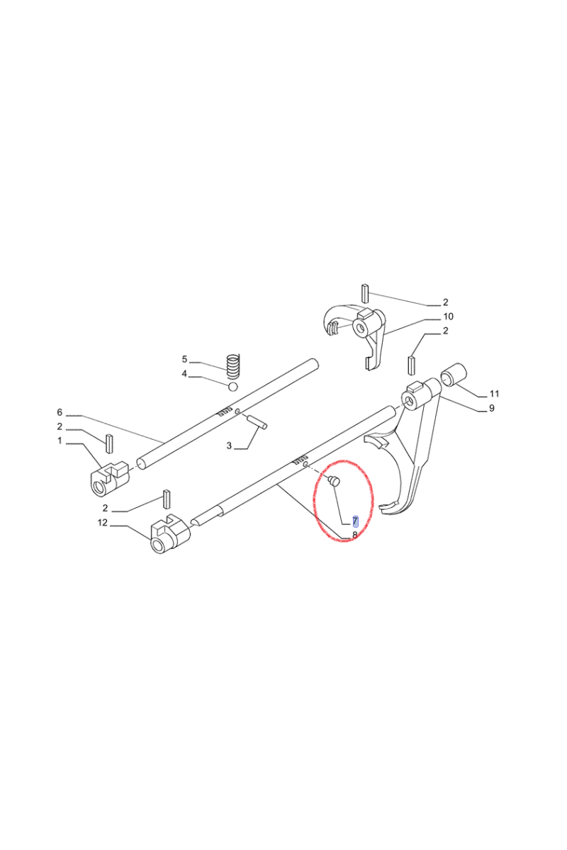 Заглушка New Holland CASE CNH 10152311