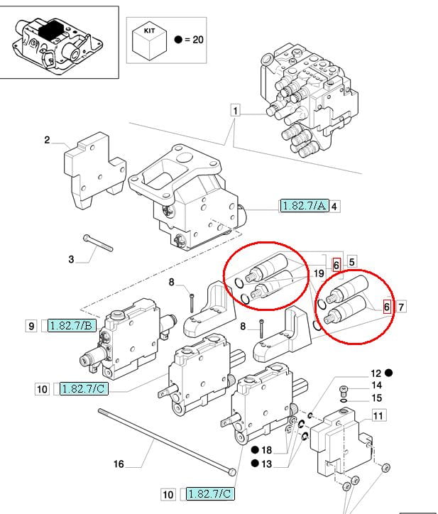 БЫСТРОСОЕДИНИТЕЛЬ NEW HOLLAND CASE 47134599 - 5190882 - 87381944