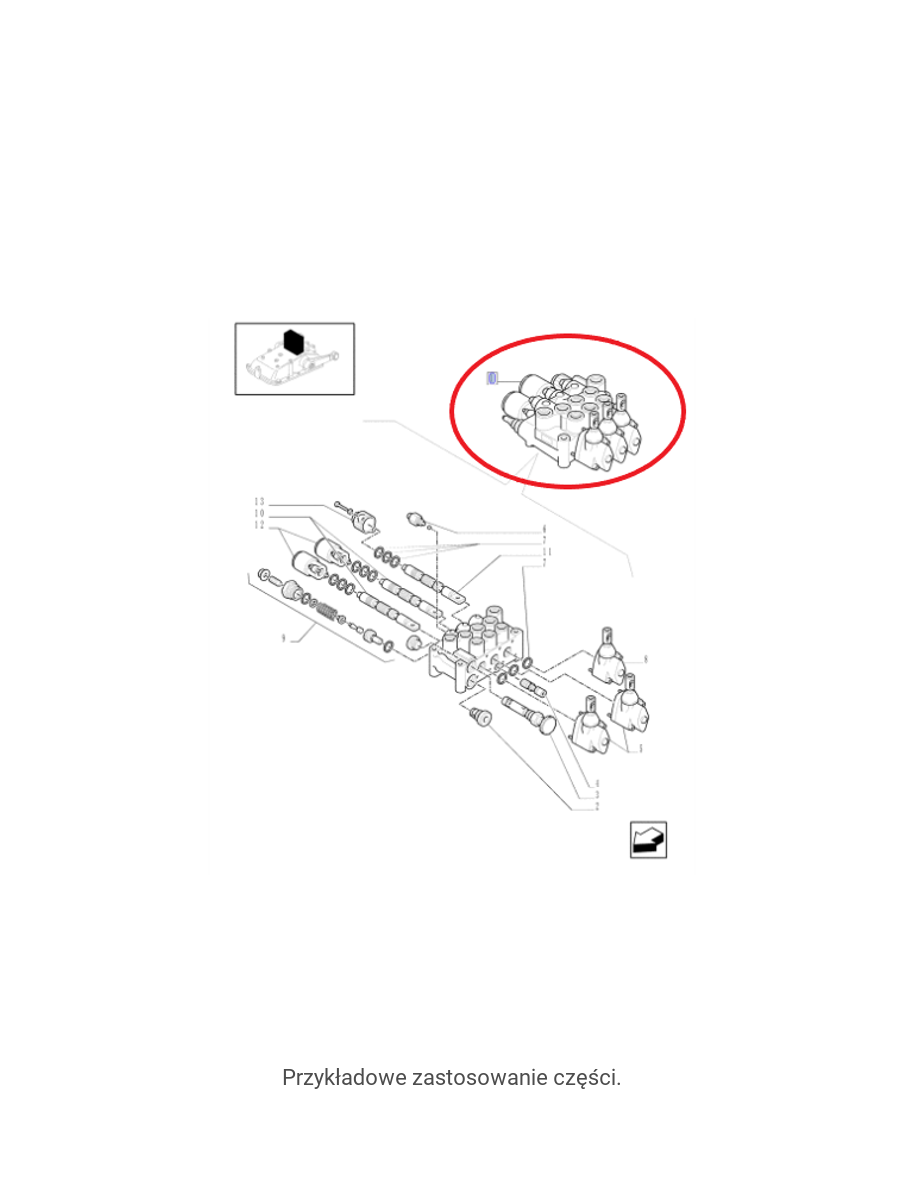 Клапан регулирующий New Holland CNH 87391319