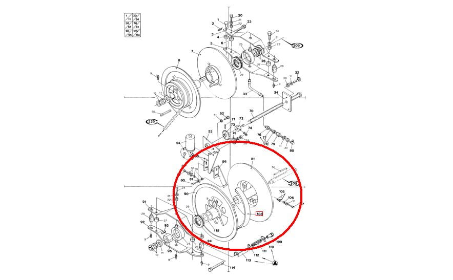 РЕМЕНЬ МОЛОТИЛЬНИКА ДЛЯ TC59 (ЗУБЧАТЫЙ) NEW HOLLAND 87621086