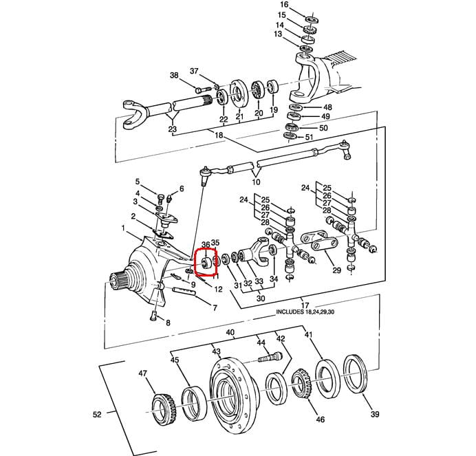 КОРПУС NEW HOLLAND ЛАТУННЫЙ РУКАВ 235628A1 - 86014002 - 84173605