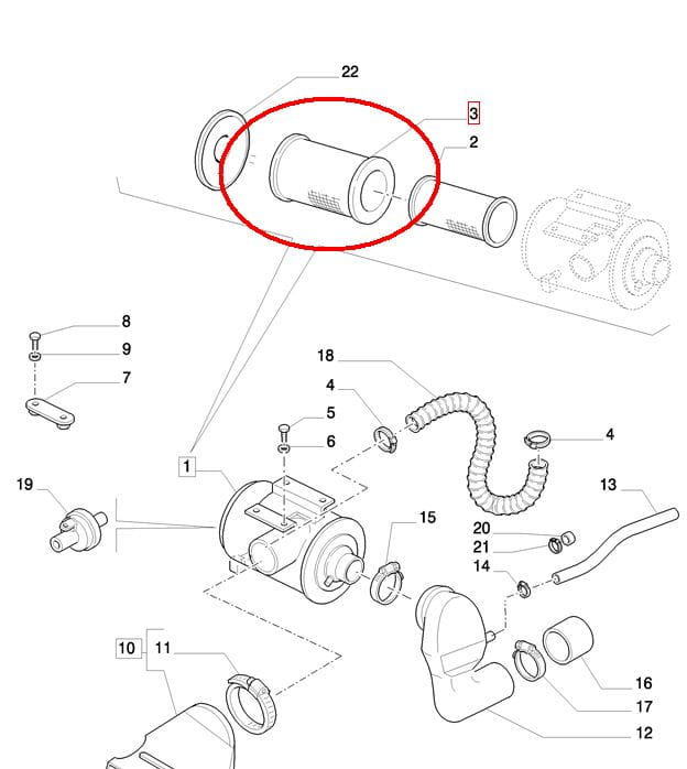 ФИЛЬТР НАРУЖНЫЙ ВОЗДУШНЫЙ NEW HOLLAND 82034433 - 82027573