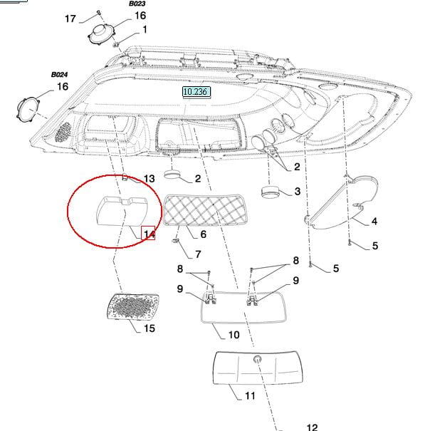 ФИЛЬТР САЛОННЫЙ NEW HOLLAND CASE 84607214