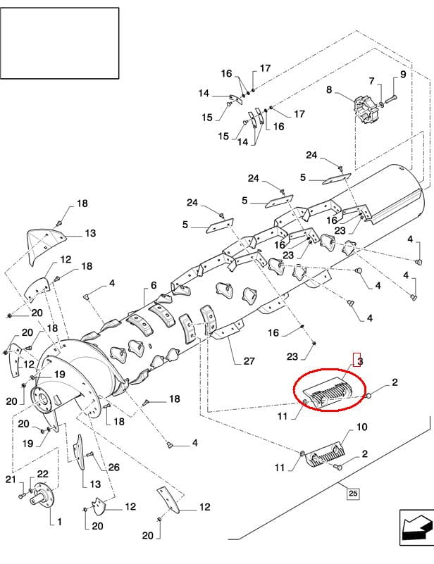 ФЛАГИ (НАБОР ИЗ 2 ШТ.) LH NEW HOLLAND 86503255