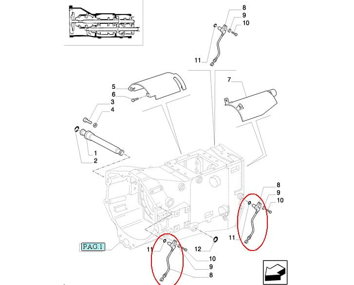 ДАТЧИК СКОРОСТИ КОРОБКИ ПЕРЕДАЧ NEW HOLLAND CASE STEYR 82028157 - 84169162 - 47766973