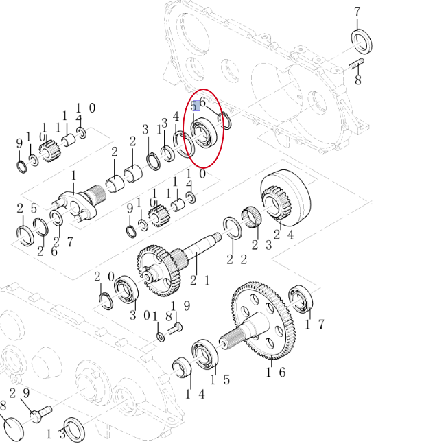 ШАРИКОВЫЙ ПОДШИПНИК NEW HOLLAND 84037967