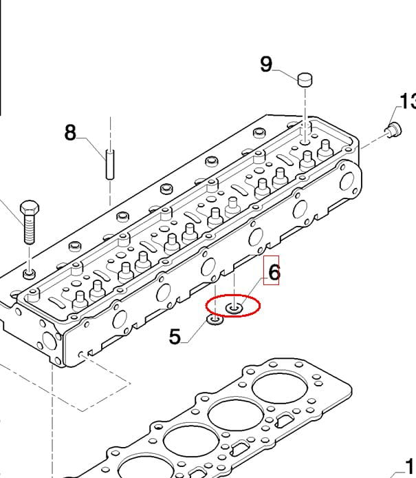 СЕДЛО КЛАПАНА НОМИНАЛЬНЫЙ ВПУСКНОЙ ПАТРУБОК NEW HOLLAND CASE 81876756 - 87801981 - 87803449