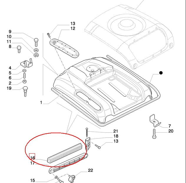 ФИЛЬТР САЛОННЫЙ NEW HOLLAND CASE STEYR 47129134 - 47135038 - 47135039