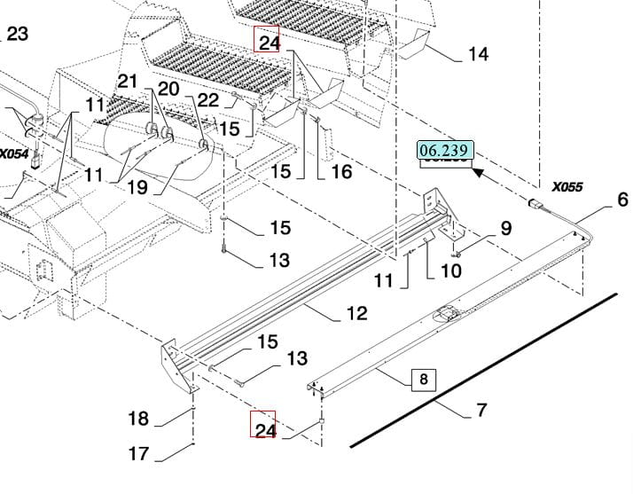 ДАТЧИК ПОТЕРИ АМОРТИЗАТОРА NEW HOLLAND CASE 89513734 - 84131033